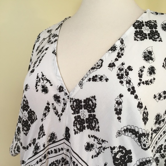 💥 SALE Floral Tie Waist Split Sleeve Maxi Dress - Picture 6 of 7